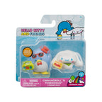 Hello Kitty and Friends - 2 inch 2 Figure Pack - Rainbow Vibes - Tuxedosam Boombox, Cinnamoroll Cassette