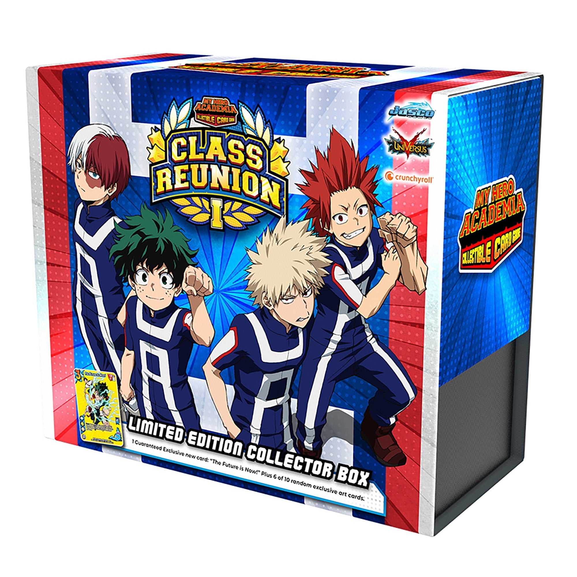 My Hero Academia: Class Reunion Deluxe Box Set - Limited Edition Collector Box For Collectible Card Game, Features Card Packs, Foil Cards & Exclusive Accessories