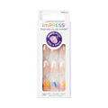 Impress Design Press On Nails  Pride Manicure, No Glue Needed, Neutral, Medium, Almond, 30 Ct.