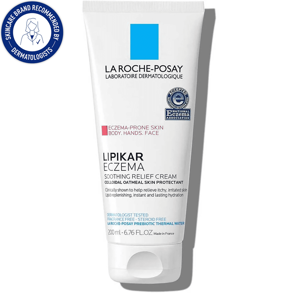 La Roche-Posay Lipikar Soothing Relief Eczema Cream, 6.76 fl oz EXP 01/2026