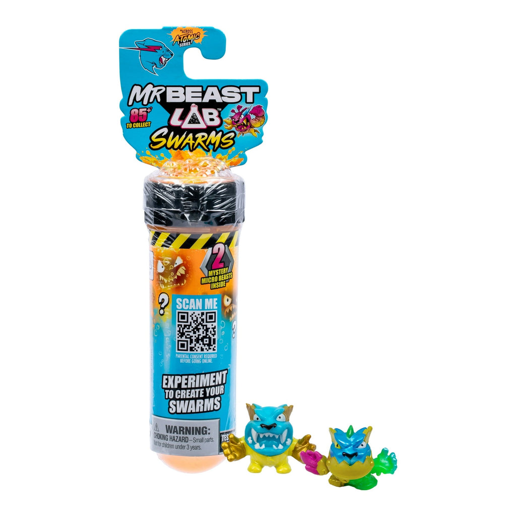 MrBeast Lab Swarms Atomic Series Test 1 Tube 1 inch Swarms Action Figures 85+ to Collect, Ages 5+