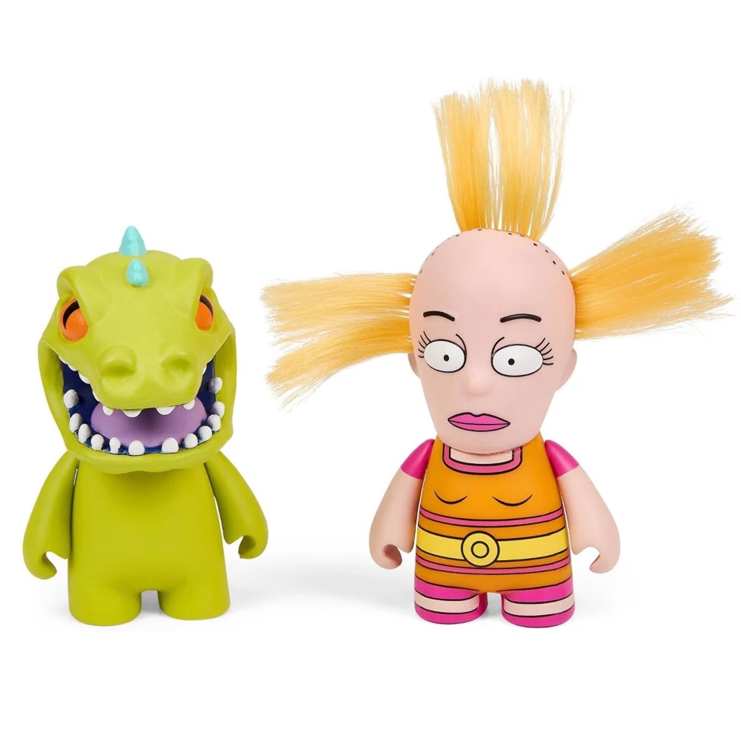 NECA Rugrats Cynthia and Reptar 3 Vinyl Figures