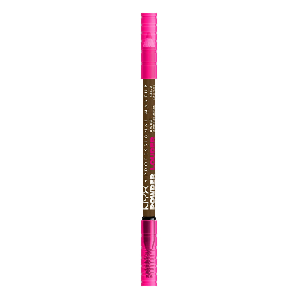 NYX Professional Makeup Brow Powder Louder, Brow Pencil, Soft Brown, 1 Count, Soft Brown, 0.04 oz