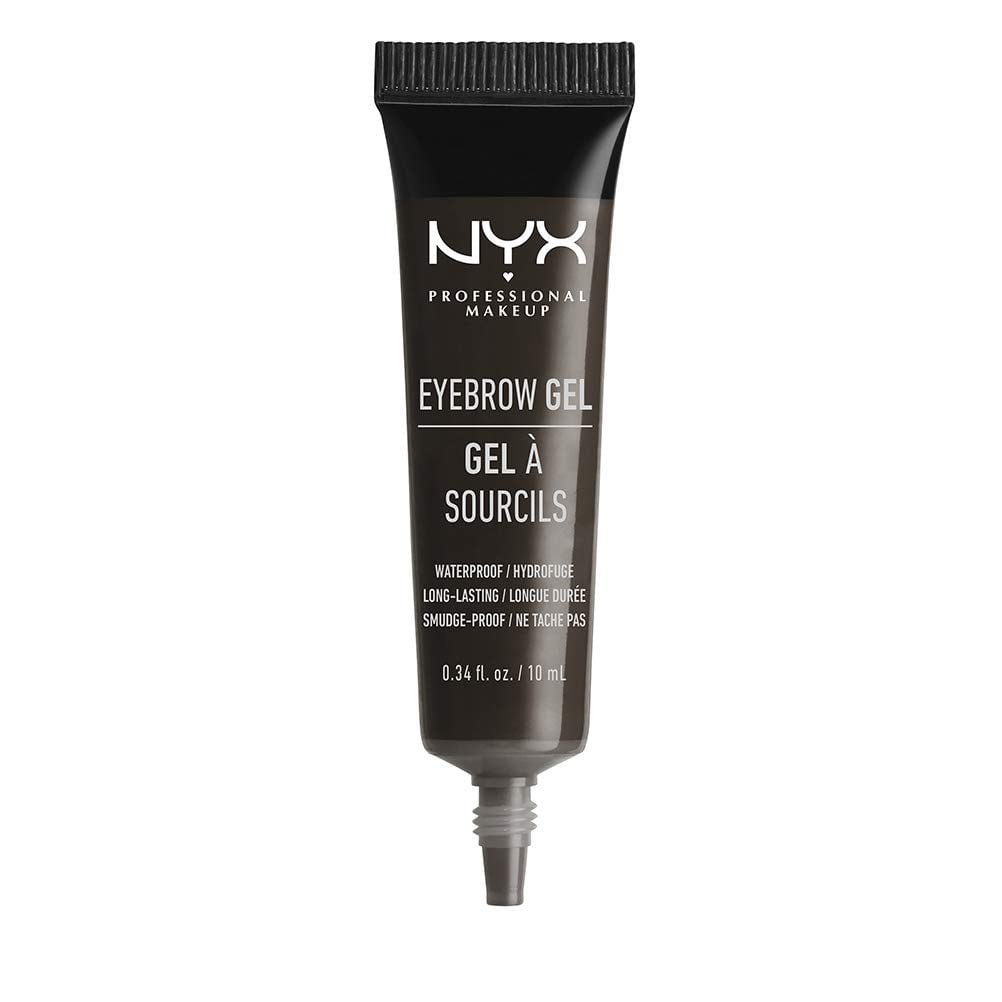 NYX Professional Makeup Eyebrow Gel, Black 0.34 oz