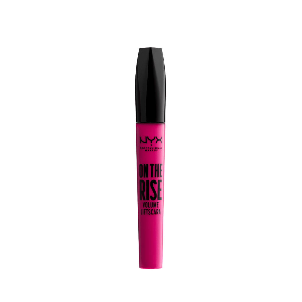 NYX Professional Makeup On The Rise Liftscara Volumizing Mascara, Clean and Vegan formula, Black, 0.33 fl oz