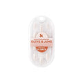 Olive & June Instant Mani Press-On Nails, Pure White Syrup