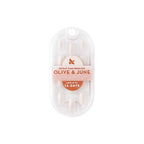 Olive & June Instant Mani Press-On Nails, Pure White Syrup