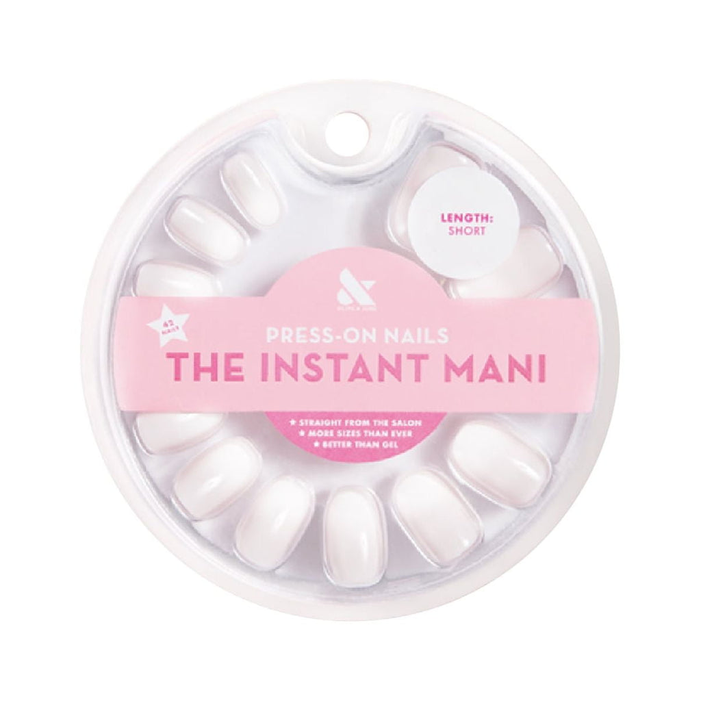 Olive & June Instant Mani Short Round Press-on Nails, Ombre, 42 Pieces