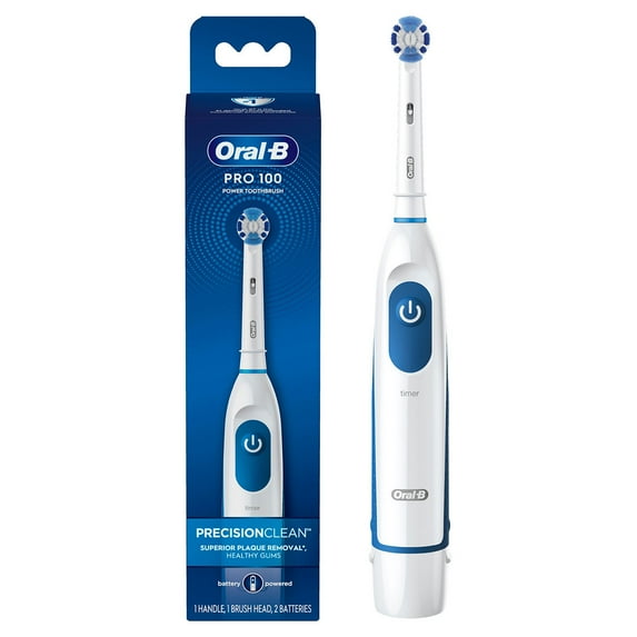 Oral-B Pro Health Clinical Battery Powered Toothbrush, 1 Ct, for Adults and Children 3+