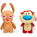 Kidrobot Ren and Stimpy – 3” Vinyl 2-Pack