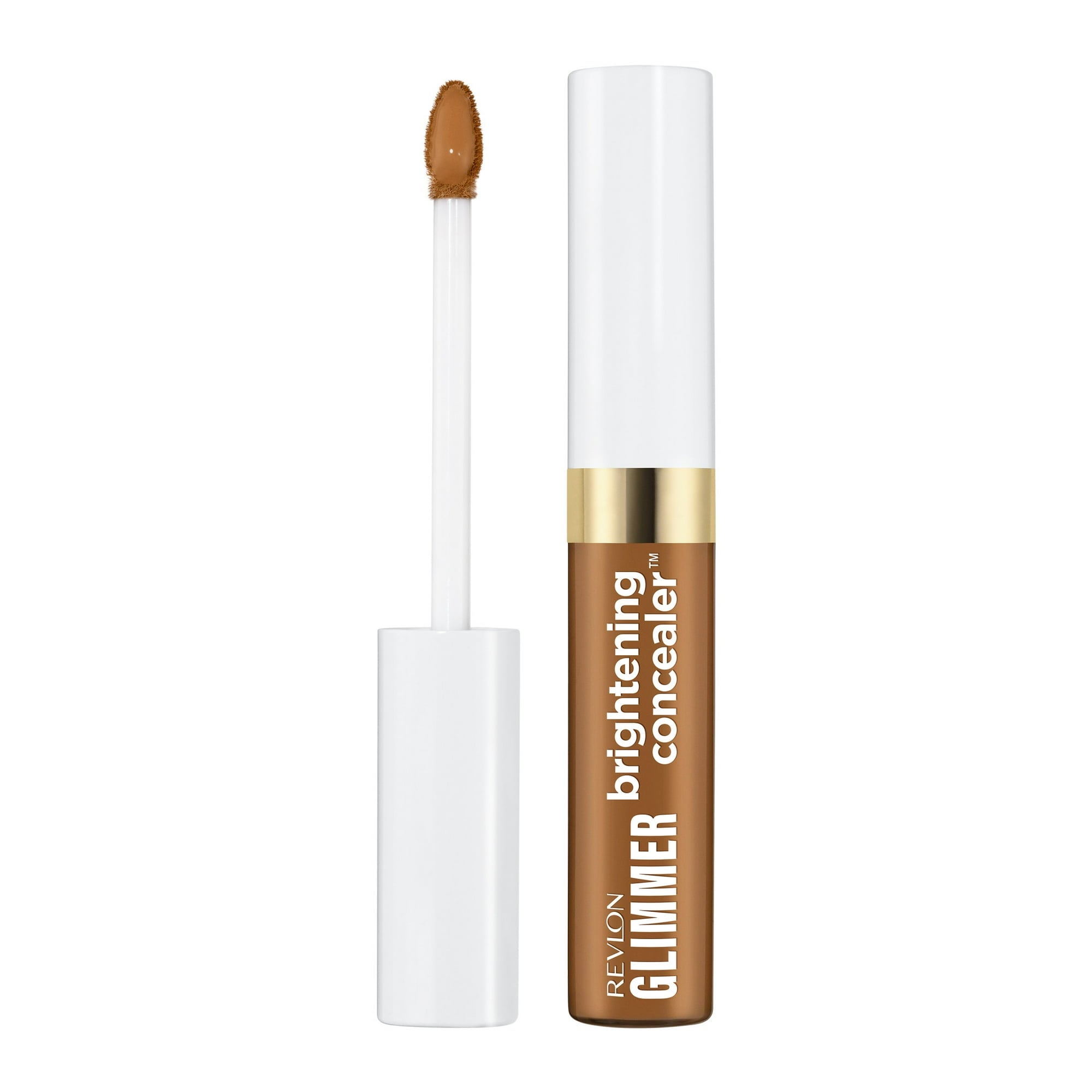 Revlon Glimmer Brightening Liquid Concealer, Buildable Coverage, 175, 0.3 fl oz