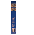Revolution, Dual Ended Felt & Kohl Eyeliner, Easy & Precise Application, Highly Pigmented, Cruelty Free & Vegan, Blue, 1 Count