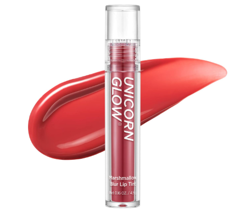 UNICORN GLOW MARSHMALLOW BLUR LIP TINT 06 THE BEGINNING - Semi Matte Finish Long Lasting Lip Tint