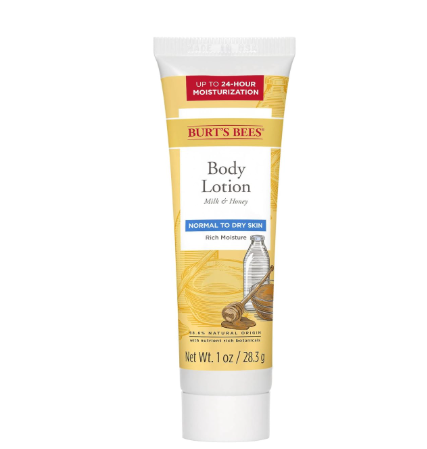 Burt's Bees Milk & Honey Body Lotion for Unisex, 1 Ounce