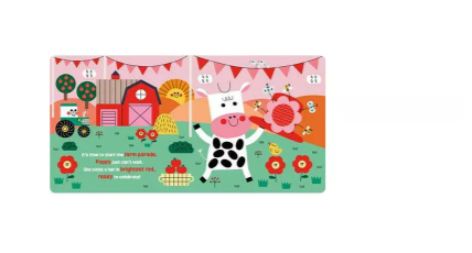Little Farm Parade - by Make Believe Ideas (Board Book)