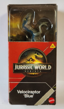 Jurasic World Rebirth Velociraptor 'Blue' Action Figure 6 INCH