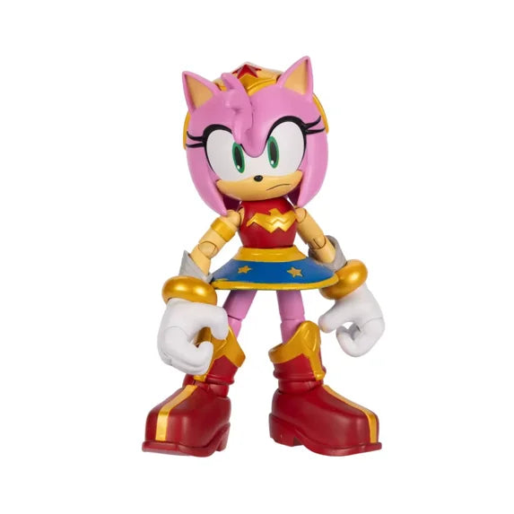 Sonic the Hedgehog 5" Amy as Wonder Woman Action Figure