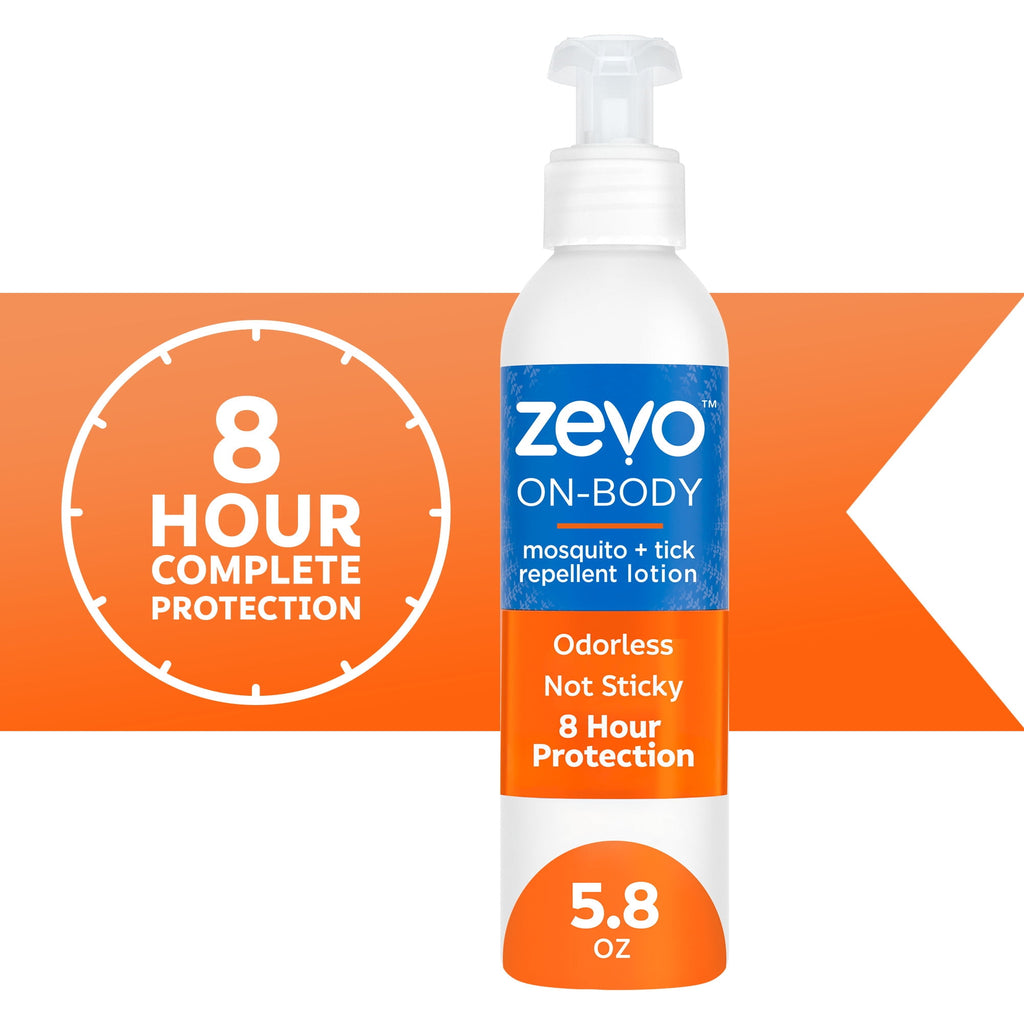 Zevo On Body Mosquito + Tick Repellent Lotion 5.8oz - Bug Spray Alternative
