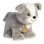 Aurora - Small Gray Precious Moments - 9" Winston Terrier - Adorable Stuffed Animal