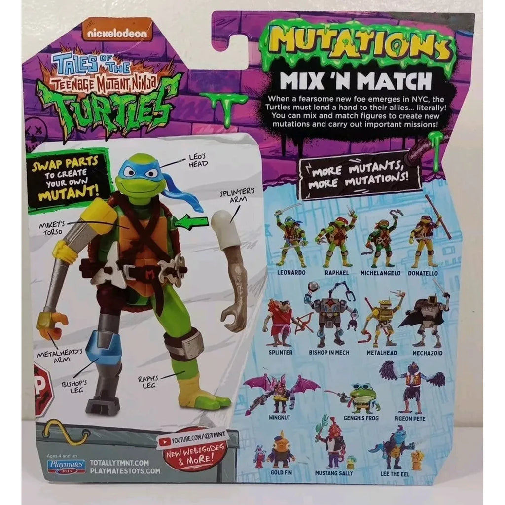 Tales of Teenage Mutant Ninja Turtles: Mutations Mix and Match 4.5 Genghis Frog Basic Action Figure by Playmates Toys