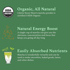 Cherie Sweet Heart Organic Matcha Green Tea Powder 4 oz EXP 1/1527