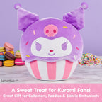 GUND Kuromi Cupcake Plush Toy, Premium Stuffed Animal, 8”