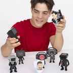 Skibidi Toilet Mystery Collector Series, 1 of 8 Characters, Officially Licensed Skibidi Toilet Merch, Ages 13 and up