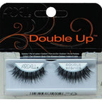 Ardell Double Up False Eyelashes, Double Wispies, Black, 1 pair