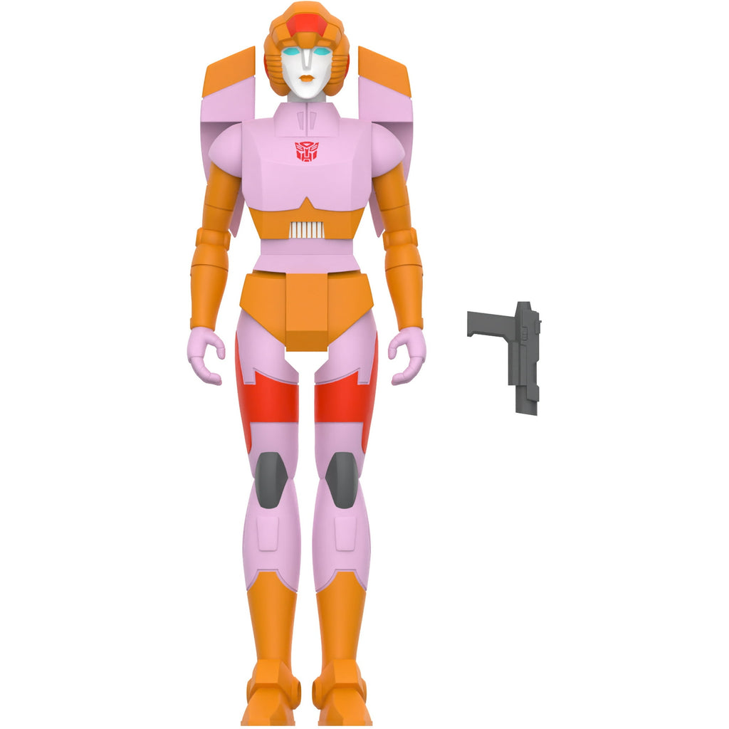 Super7 - Transformers - Reaction Figures Wv8 - Arcee (Pink & Orange)
