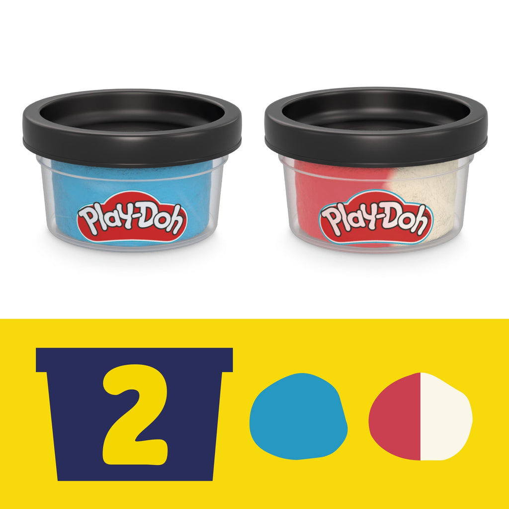 Play-Doh Marvel Captain America Stamping Shield Action Figure Super Hero Toy for Kids 4+