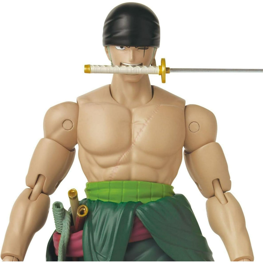 Anime Heroes - One Piece - Zoro Three Sword Style 6.5" Action Figure
