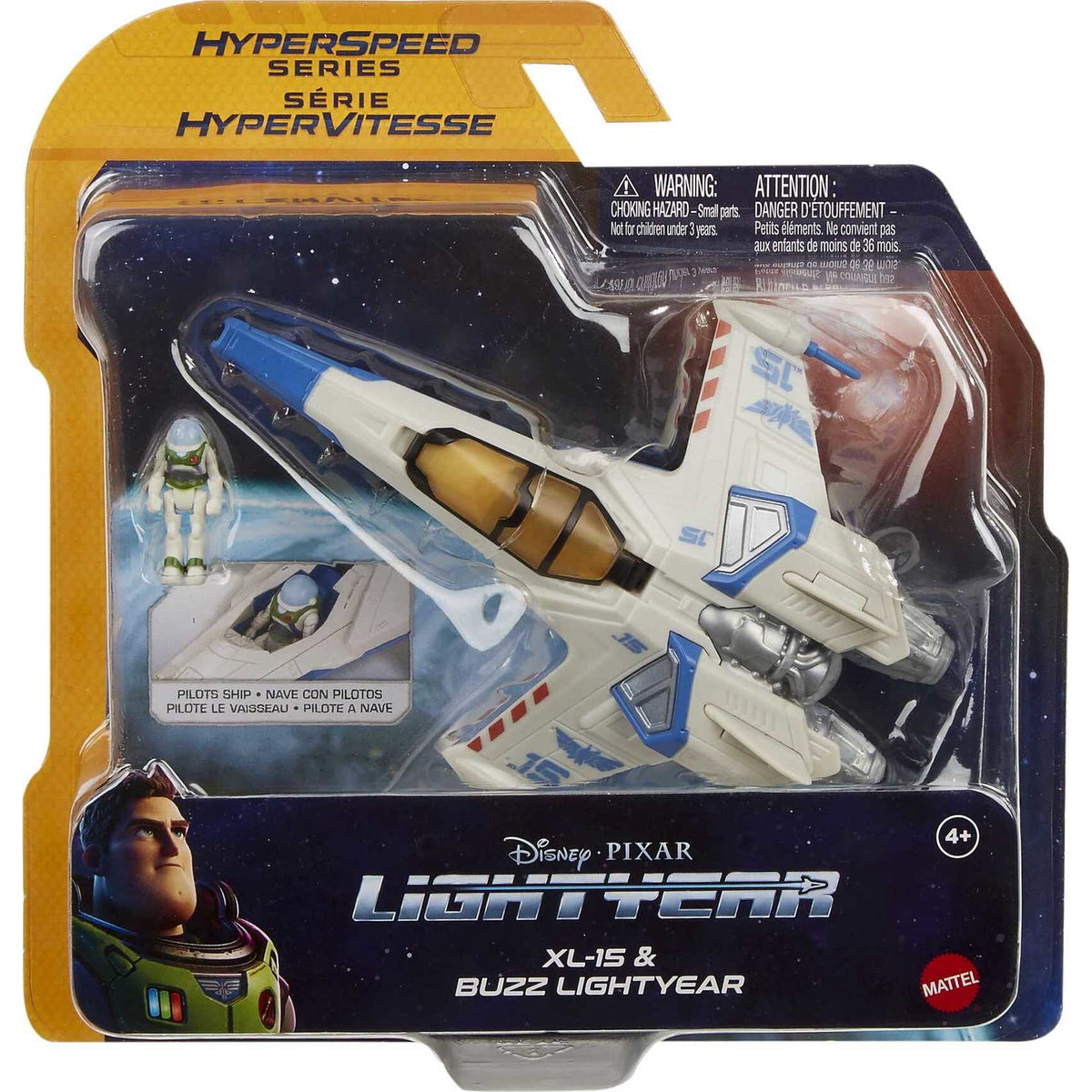 Disney and Pixar Lightyear Hyperspeed Series Vehicles with Mini Figures