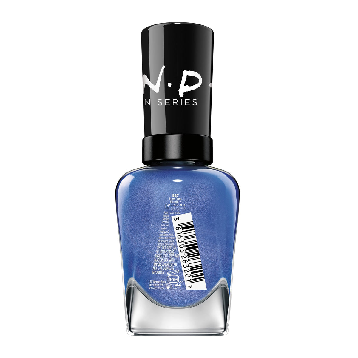 Sally Hansen Miracle Gel Friends Nail Color, How You Bluein'? 0.50 fl oz.