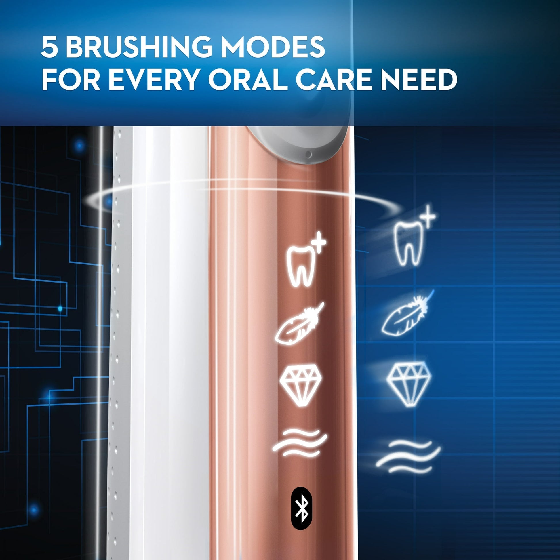 Oral-B Genius 6000 Rechargeable Toothbrush Rose Gold Damaged Box