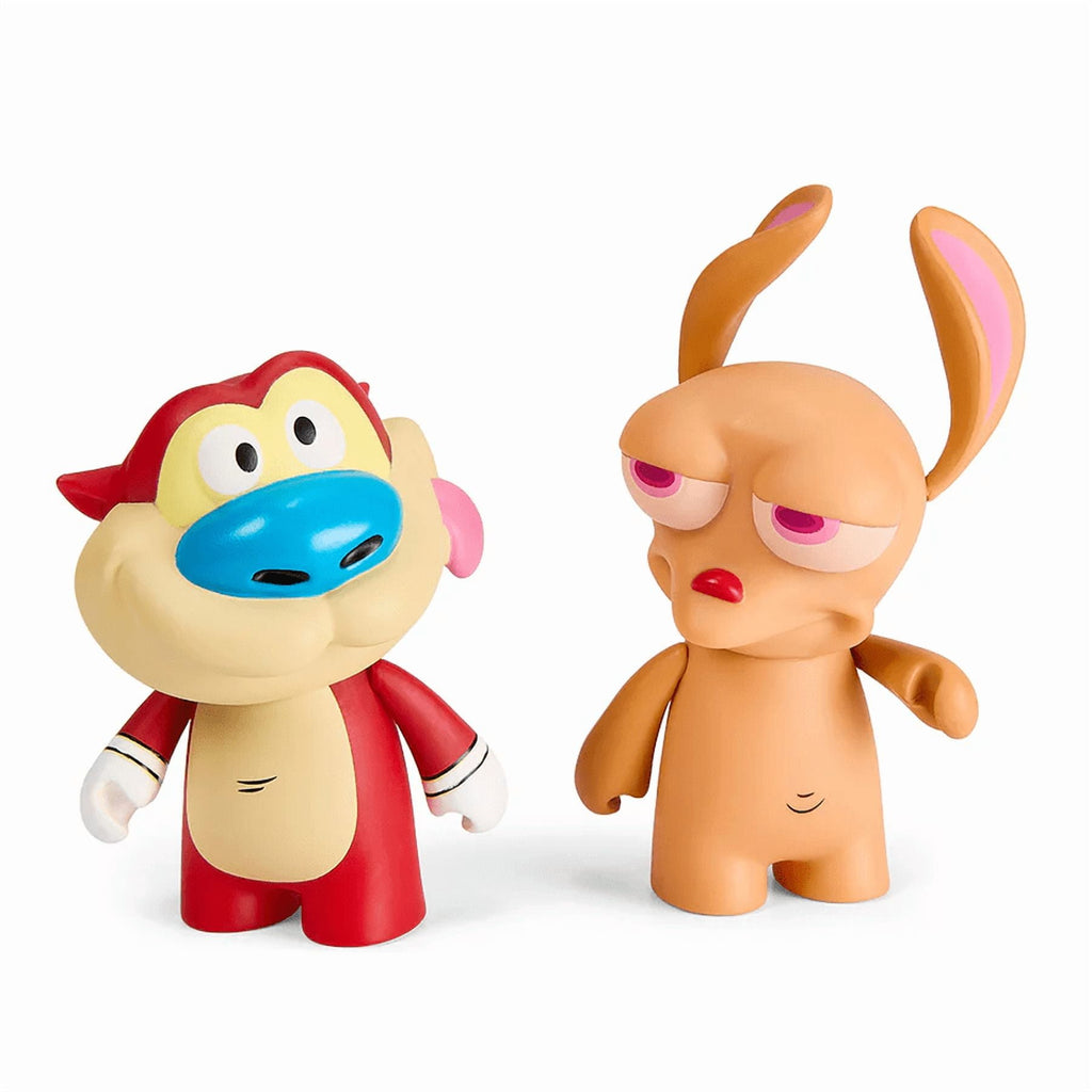 Kidrobot Ren and Stimpy – 3” Vinyl 2-Pack