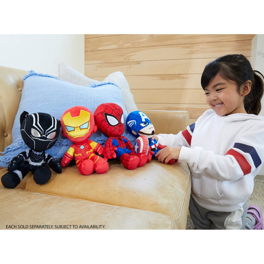 Marvel Plush Character, 8-inch Ironman Super Hero Soft Doll for Ages 3 Years Old & up