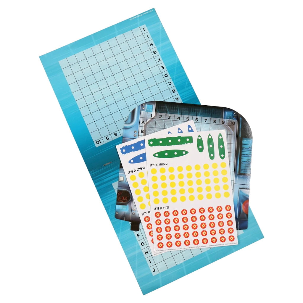 Colorforms Battleship Travel Paperboard Board Game