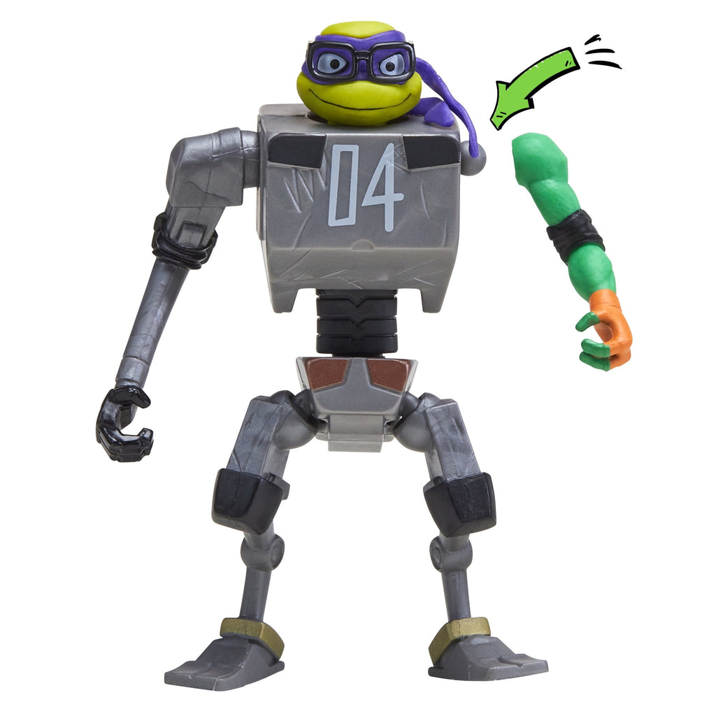 Tales of Teenage Mutant Ninja Turtles: Mutations Mix and Match 4.5” Mechaziod Basic Action Figure by Playmates Toys