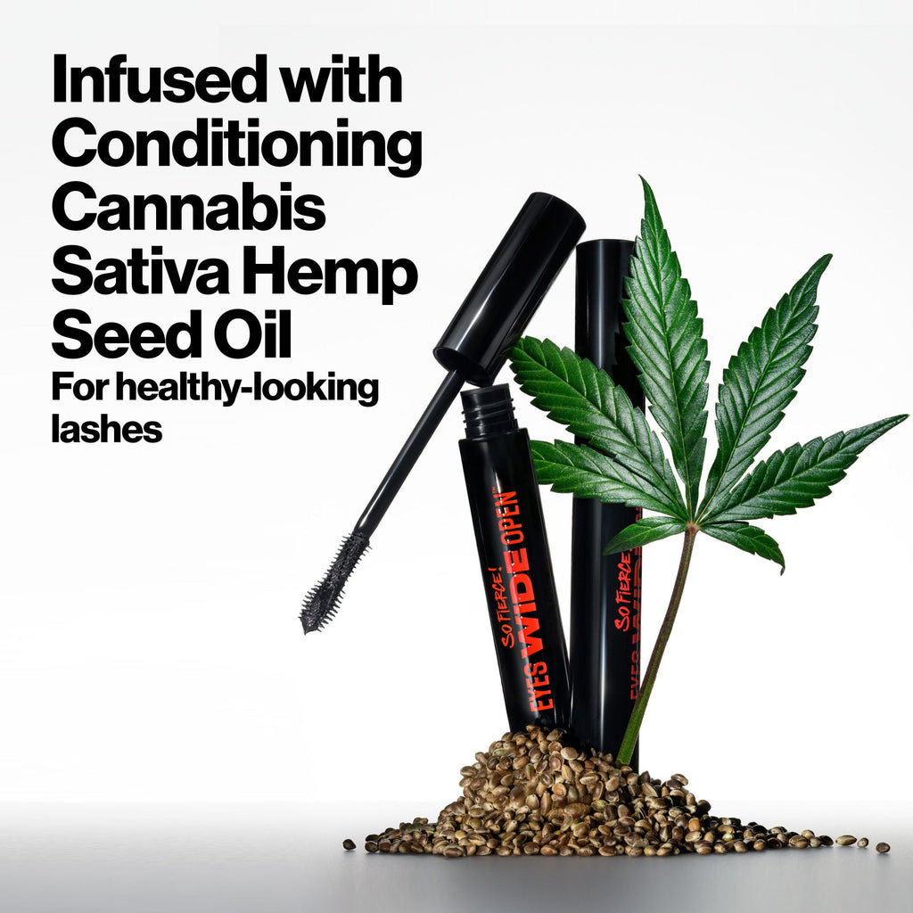 Revlon So Fierce! Eyes Wide Open Mascara, 103 Black Brown, 0.24 fl oz.