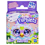 Furby Furblets Swee-Dee Spring Mini Friend, Electronic Plush Toys for Girls & Boys, School Backpack Charms, 6+