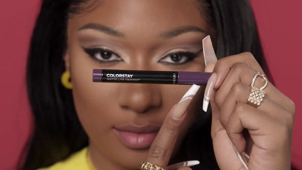Revlon ColorStay Matte Lite Crayon Lightweight Lipstick, She'S Fly, 0.049 oz