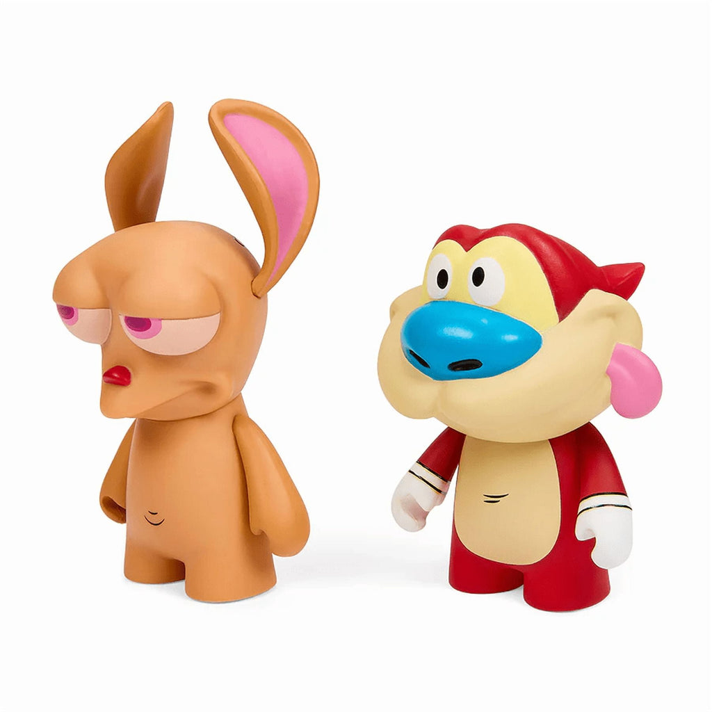 Kidrobot Ren and Stimpy – 3” Vinyl 2-Pack