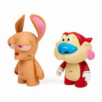 Kidrobot Ren and Stimpy – 3” Vinyl 2-Pack