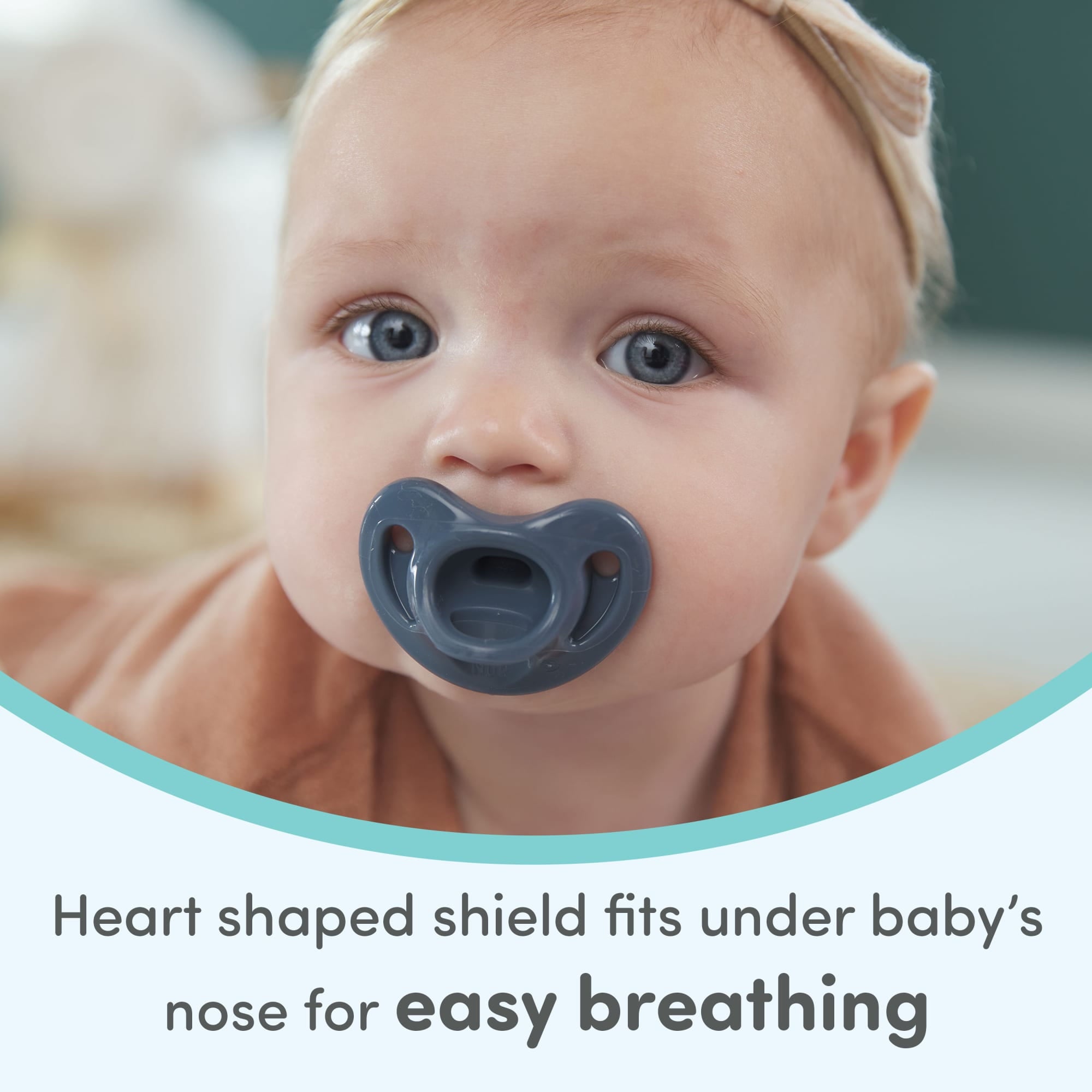 NUK First Choice Comfy 100% Silicone Pacifier, 0-6 months, 3 pack NEW DAMAGE BOX