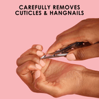 Japonesque Precision Cuticle Nipper and Cuticle Trimmer, Stainless Steel