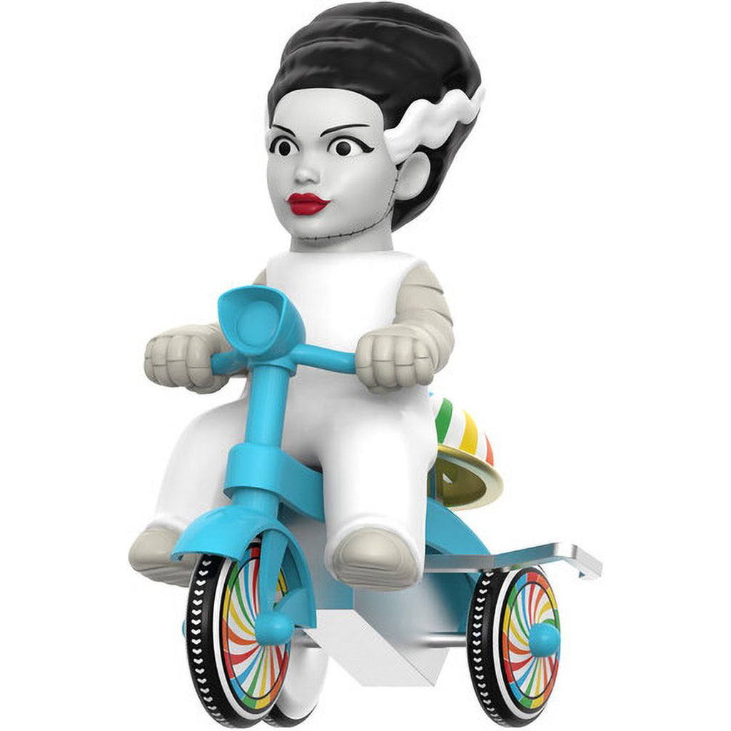 Super7 - Universal Monsters - Super Cycles - Bride Of Frankenstein (White with Blue Trike)