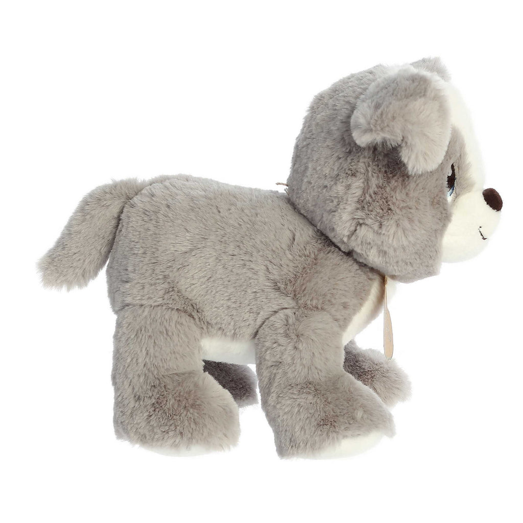 Aurora - Small Gray Precious Moments - 9" Winston Terrier - Adorable Stuffed Animal