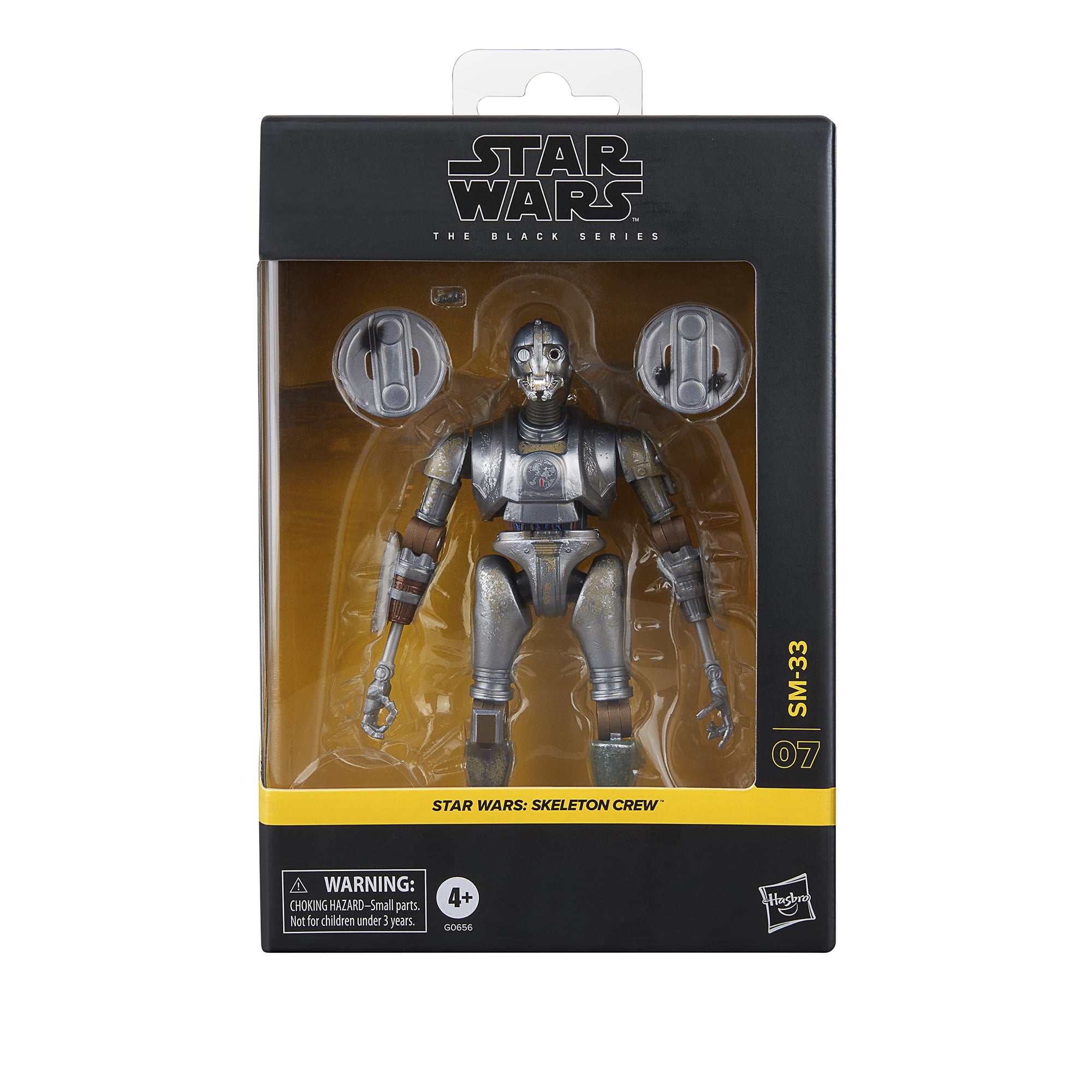 Star Wars The Black Series SM-33, Star Wars: Skeleton Crew Action Figure (6”)