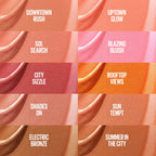 Maybelline Sunkisser Ultra-Blendable Liquid Blush Makeup, Rooftop Views, 0.15 fl oz