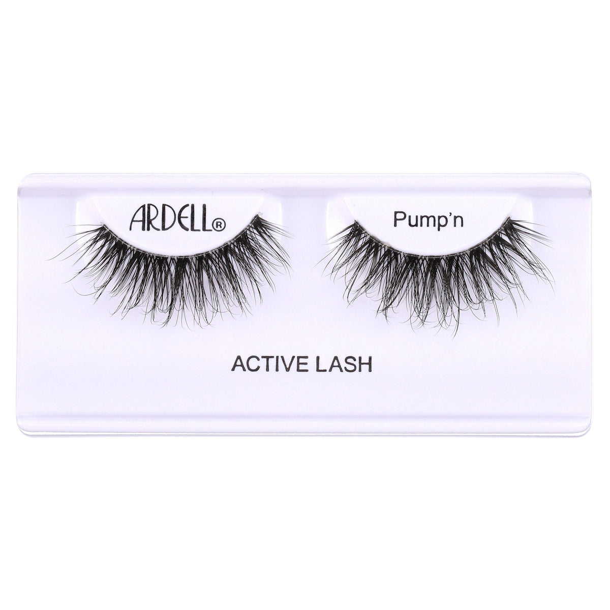 Ardell Active Lash, Pump'n Black False Eyelashes, 1 Pair